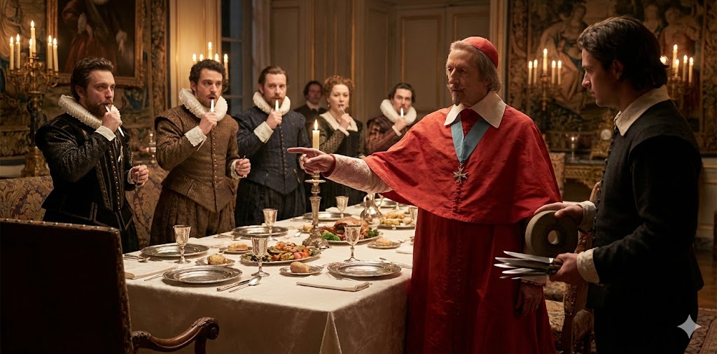 Cardinal Richelieu dining